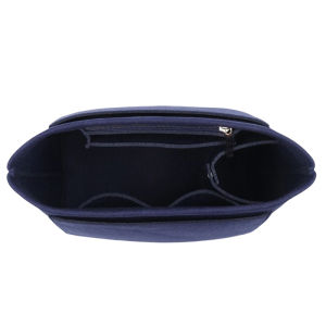 Felt Insert Bag Fits For LONGCHAMP LE PLIAGE  Crossbody Bag Long & Short Handle Bag Cosmetic Bags And Make up Organizer Support Travel Portable Insert Purse Organizer