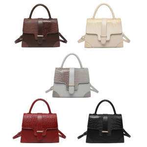 Trendy Womens Shoulder Bag Compact And Practical Crossbody Bags PU Leather Handbag For Daily Work And Casual Outings