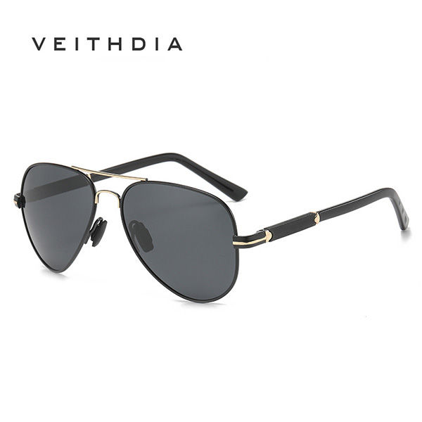 VEITHDIA Classic Aviator Sunglasses for Men Women Driving Sun
