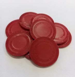 PLASTIC TOKENS/CHIPS 18 Years and Above
