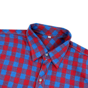 Áo sơ mi bé trai ngắn tay phong cách thời trang với màu áo caro sọc xanh vàng làm điểm nhấn phù hợp đi chơi du lịch CXV04