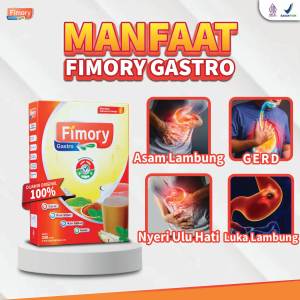 Fimory Gastro Minuman Nutrasetikal Solusi Atasi Asam Lambung Maag Dan Luka Lambung 1000% Original