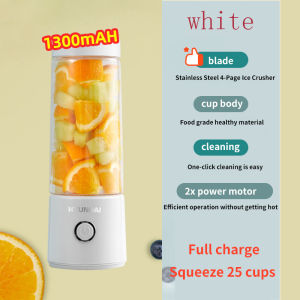 Portable Juicer Blender Juice Mixer Mini Wireless Household Electric USB Charging Juice
