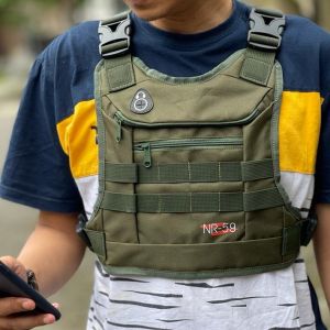 TAS DADA PRIA TERBARU NR-59 GREEN VEST