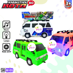 MwnToys Mainan Mobil Juragan Angkutan Kota TELOLET JSP M-01