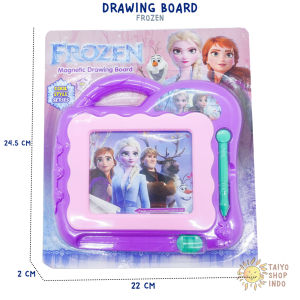 TAIYO Mainan Anak Magnet Drawing Board Papan Tulis Magnetic Warna Color Edukasi Menggambar