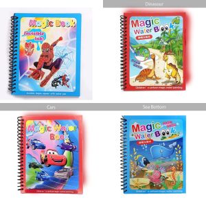 Bundle 4pcs Magic Water Book Kids Drawing