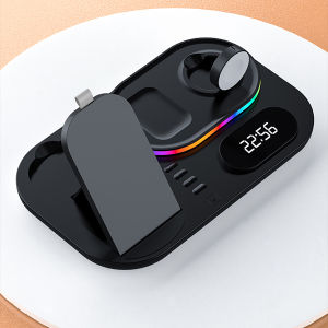 New 30W Wireless Charging  For iPhone 14 13 12 11 X Apple Watch Airpods Samsung Galaxy Watch Fast Charging Dock Station