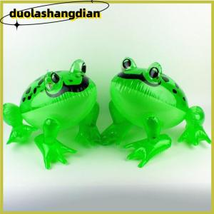 [Duola] ของเล่นรูปสัตว์เป่าลมรูปกบกระโดดได้สีเขียวเรืองแสงได้ของเล่นรูปสัตว์รูปคางคกสำหรับงานเลี้ยงวันเกิดของตกแต่งงานแต่งงาน