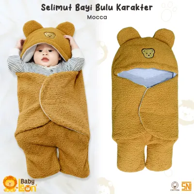 BABY LEON Selimut Bayi Selimut Bulu Selimut Bayi Baru Lahir Perlengkapan Bayi BS-S100