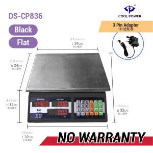 40kg Rechargeable Electronic Market Digital Price Scale Penimbang Harga Timbang Pasar Elektronik 计价秤