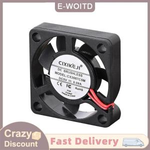【CHANGXIANG3】 1 Piece Quạt làm mát 2 dây 30x30x7mm 3007 30mm fan DC 5V 12V 24V 3D máy in fan hâm mộ Card đồ họa Fan DIY phụ kiện