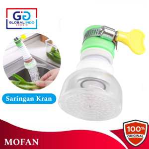 Sambungan kran flexible 360 derajat saringan air multifungsi kepala kran
