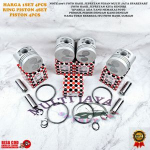 PISTON SEHER DAN RING SEHER STD 1SET DAIHATSU F70 TAFT GT