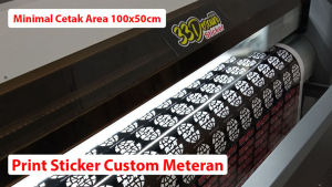 Bikin Stiker - Buat Sticker Digital Print Custom - Sticker Vinyl Print Ritrama Meteran - 33Desain