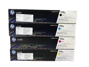 หมึกแท้ HP 119A (BK C M Y ของแท้ 100%