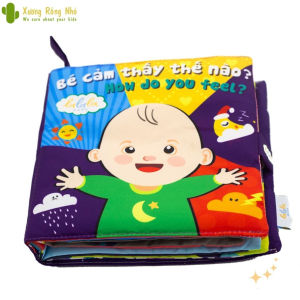 Sách vải cho bé sơ sinh từ 0-4 tuổi: Bé cảm thấy thế nào Xương Rồng Nhỏ