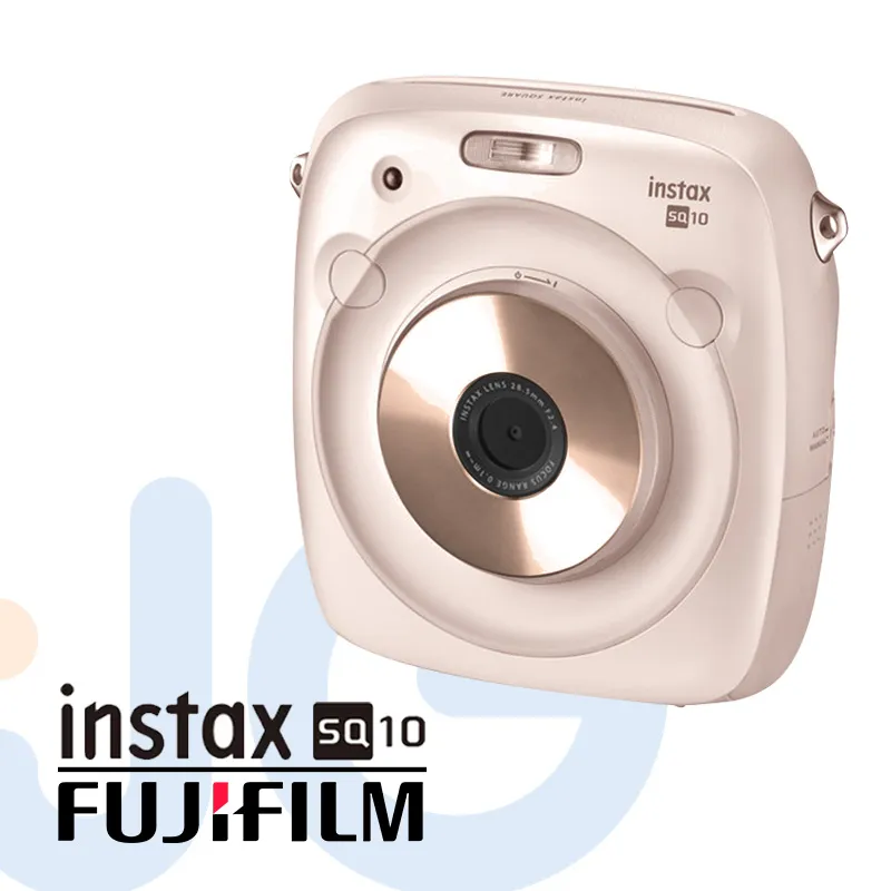 FUJIFILM Instax Square SQ10 Hybrid Instant Camera (BLACK and BEIGE