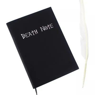 (FREE FEATHER PEN & BOOKMARK) Tiramisu Death Note Notebook Manga Anime Otaku Death Note Fan Buku Nota Death Note 死亡笔记本 [FREE RM 50 VOUCHER]