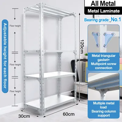 【Bearing 500KG】【Adjustable】6/5 Tier Boltless Steel Rack Shelves Rack Shelf Storage 5 layer Steel Rack Shelves Rack Organizer for Store