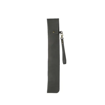 FLECI PU Leather Drum Stick Bag Lightweight High-Quality Drumstick Holder Portable with Detachable Wrist Strap Drumstick Bag For All Drumsticks