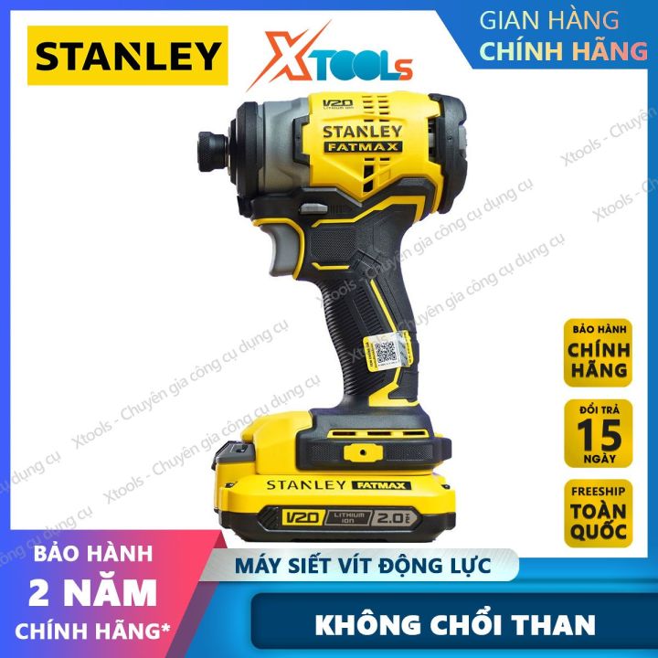 Máy siết vít động lực dùng pin STANLEY SBI810D2K-B1 20V Máy vặn vít ...