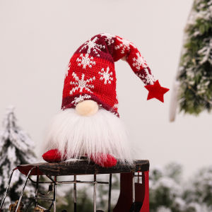 Christmas Faceless Doll Elf Gnome with Light Glowing Doll Home Decoration New Year Children Gift
