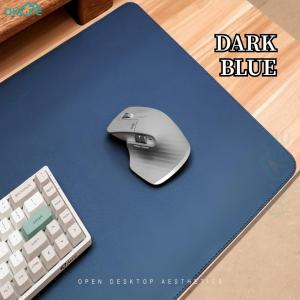 [OKLIFE. SG]Oversized dirt-resistant double-sided leather scratch-resistant mouse pad Wear-resistant gaming office computer desk mat