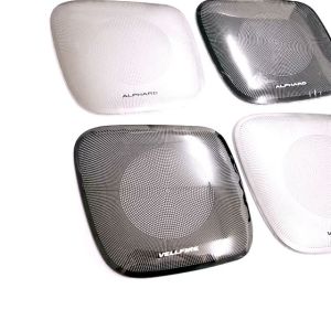 Vemart alphard vellfire 2015-2022 agh30 car sound effect frame cover garnish stainless steel accessories