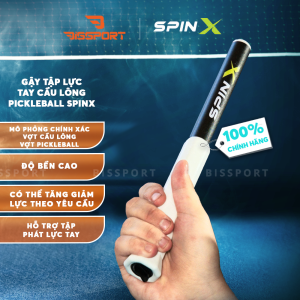 Gậy Tập Lực Tay Cầu Lông Pickleball SpinX Chính Hãng - Tăng Uy Lực Cổ Tay - Mô Phỏng Cảm Giác Cầm Vợt Thực Tế