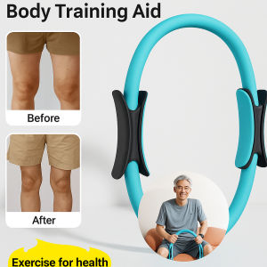 [Hot Sale] Comfortable Walking Arm And Leg Resistance Circle Pilates Yoga Circle Fitness Equipment Multifunctional Pilates Circle For Leg Slimming