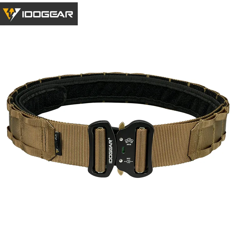 IDOGEAR 2 Inch Tactical Belt with 556 Magazine Pouch Tactical