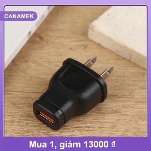 【CANAMEK】 5V 1A USB sạc mini Power Adapter Du Lịch Điện thoại di động sạc EU chúng tôi cắm tường sạc 1 cổng USB sạc