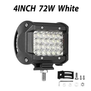 Motorcycle 6LED Headlight 40W Universal H4 White Super Bright Waterproof Headlight Alloy Material