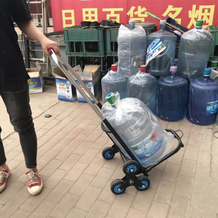 Bucket cart, bucket of water, small cart, water wheel, household hand ...