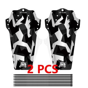 2pcs entee màu in Chắn bùn xe đạp