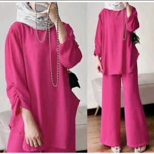 Setelan pakaian wanita/ Raysa one set/ Size s m l xl xxl/ Adem lembut dan tidak menerawang/ Stylish modis kekinian/ Remaja outfit ootd ibu-ibu pengajian kondangan lebaran/ ukuran lengkap kecil besar tanggung gede jumbo big oversize/ A.S.R STORE FASHION