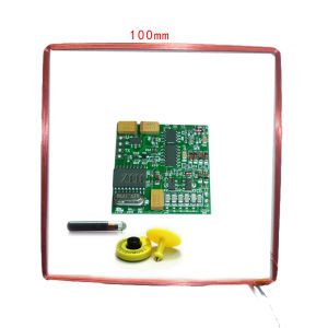 125-134.2KHZ Animal Tag Reader Module TTL Output AGV RFID FX-B ISO11784 Long distance+2 tags