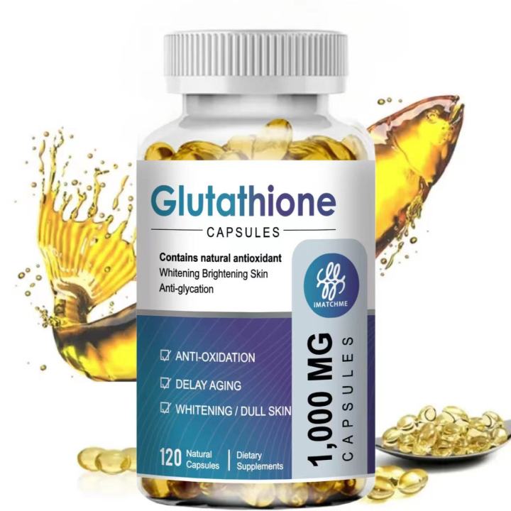 glutathione دواء Jual Glutathione dan blueberry, membantu memutihkan kulit, mendukung  kesehatan otak, antioksidan kuat yang memperbaiki elastisitas kulit main image 0