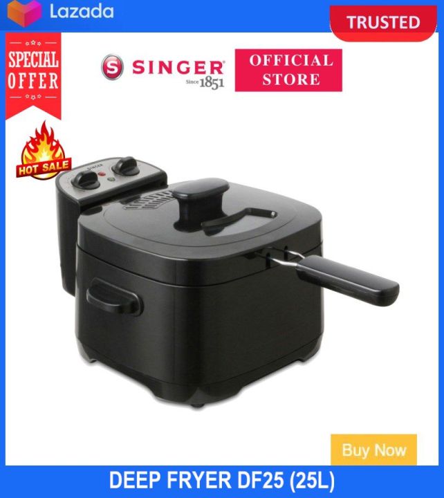 Deep Fryer Df25 (25l) Singer Lazada