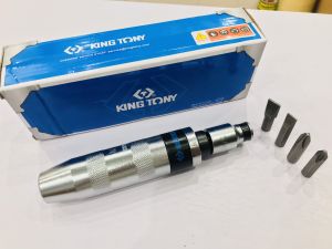 Tô vít đóng Kingtony cao cấp - Tua vít đóng Kingtony - Tự động đảo chiều - Kèm 4 mũi đóng nguyên khối.