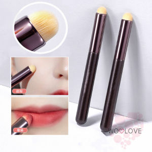 WOOLOVE Super Soft Lipstick Matte Smudge Brushes Mini Makeup Brushes Round Precision Concealer Brush Fingertip Makeup Brush Tools