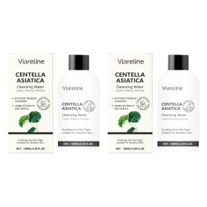 Cleansing Water สูตรอ่อนโยน สกัดใบบัวบก ล้างเครื่องสำอางล้ำลึก ไม่เหลือสิ่งตกค้าง เนื้อน้ำสดชื่น ไม่ตึงผิว เหมาะสำหรับผิวแพ้ง่าย 100ml