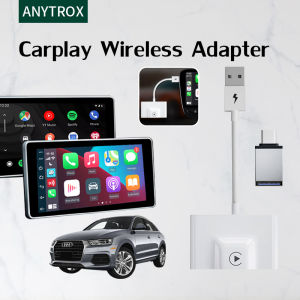 ANYTROX CarPlay Wireless Adapter convert wired to wireless CarPlay plug and play