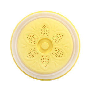 Vision Microwave Food Cover Foldable Microwave Lid Multifunctional Vegetable Filter Basket Food Preservation Lid Collapsible Splatter Guard with Steam Vent and Filter Hole BPA-Free