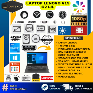LAPTOP LENOVO V15 G2 IJL CELERON