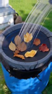 Garden 60/80/100cm Mesh Cover Netting for Rain Barrel Leaves Filter Collection Water Protection