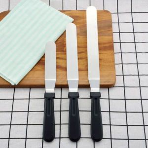 ILU548 Spatula Penghalus Kue Untuk Butter Cream / Alat Pemotong Kue Stainless