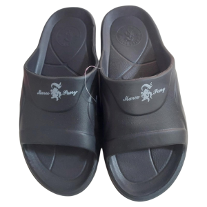 MP-522 รองเท้าแตะแบบสวมชาย รุ่นเบา นุ่ม สีดำ marcopony