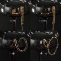 Burvon The Rebellion Collection Bracelets (Men & Women Chain Jewelry). 